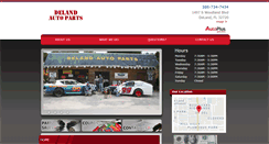 Desktop Screenshot of delandautoparts.com
